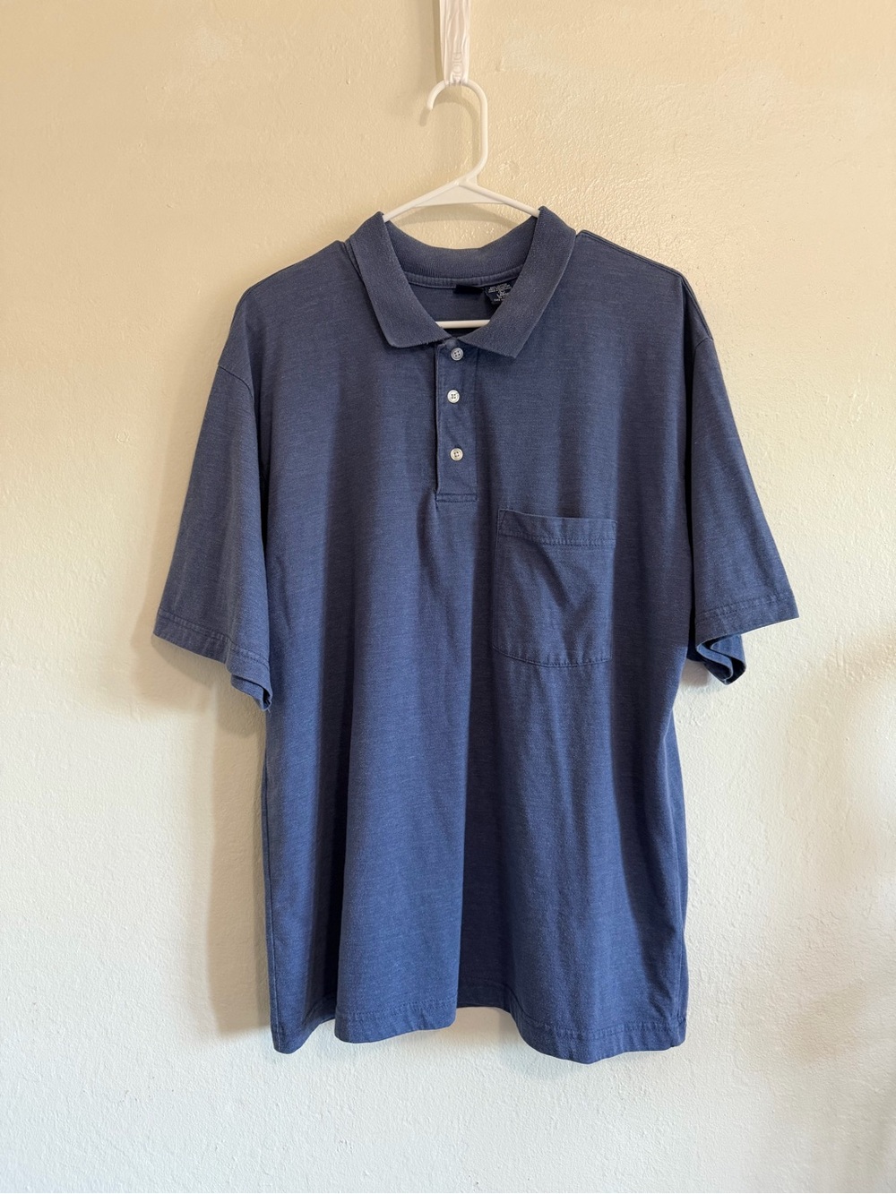 Cherokee Navy Blue Pocket Polo Shirt